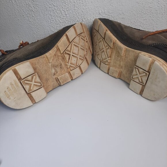 Vintage Converse Leather All Star Sneaker Boot Chuck Taylor Hi-Top 8.5 Mens W 10 - Picture 2 of 7